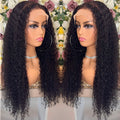 Kinky Curly Lace Frontal Human Hair Wig - HD Lace 150%